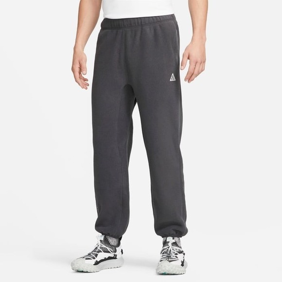 Nike ACG Polartec Wolf Tree Pants Dark Smoke Grey Men's Size L CV0658-060 New - Picture 1 of 11